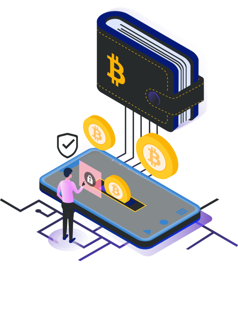 Bitcoin Wallet Graphic