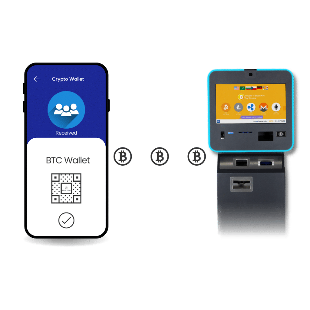 Bitcoin ATM to Wallet